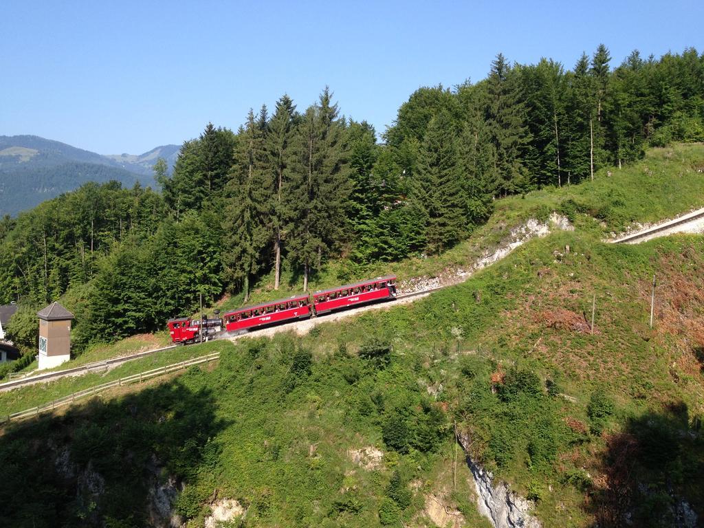 Hupfmuehle Pension Saint Wolfgang Esterno foto