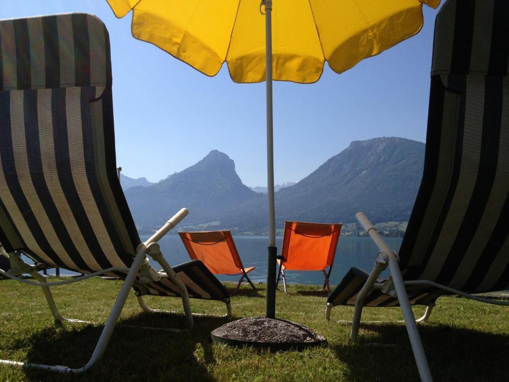 Hupfmuehle Pension Saint Wolfgang Esterno foto