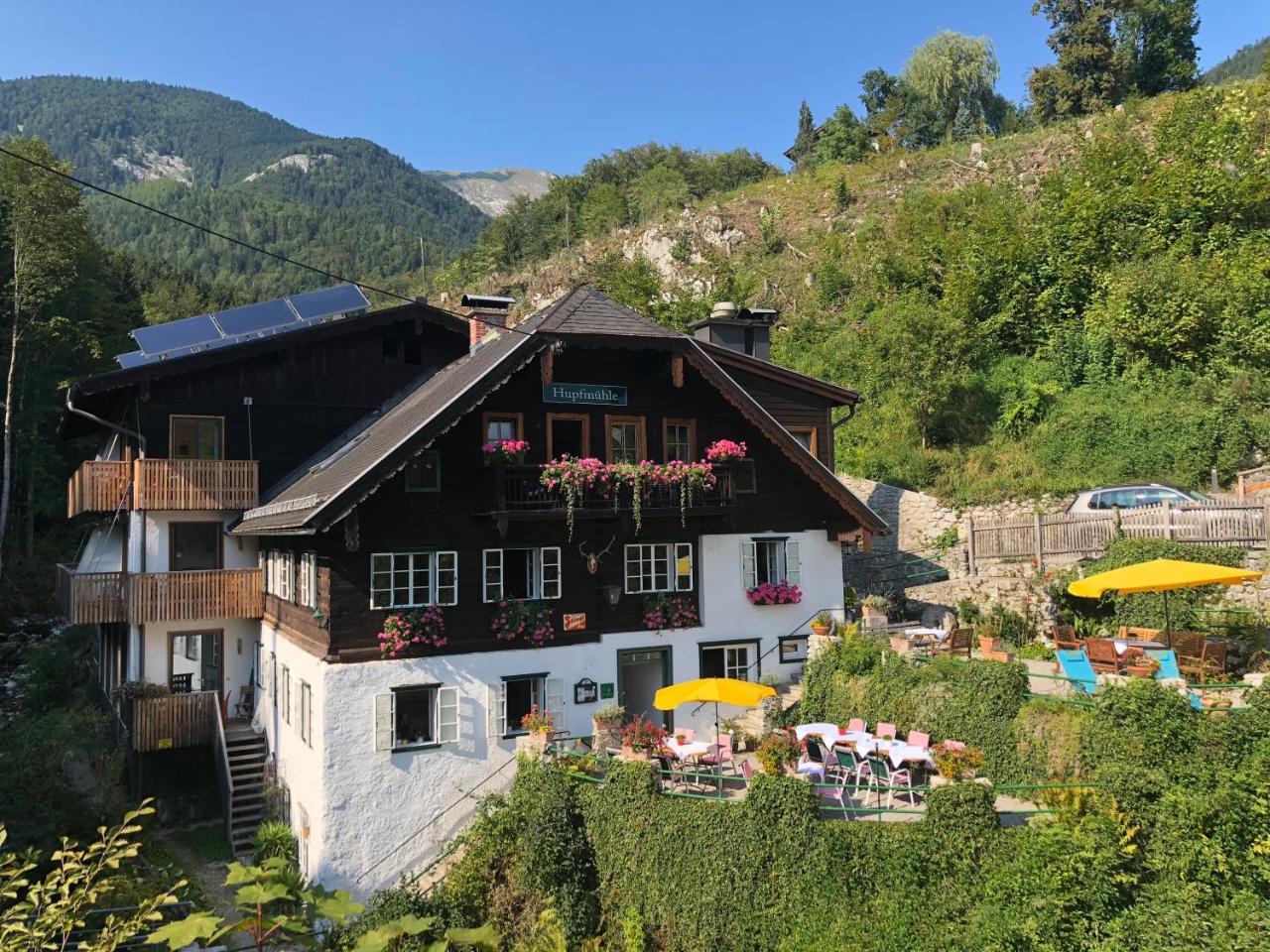 Hupfmuehle Pension Saint Wolfgang Esterno foto