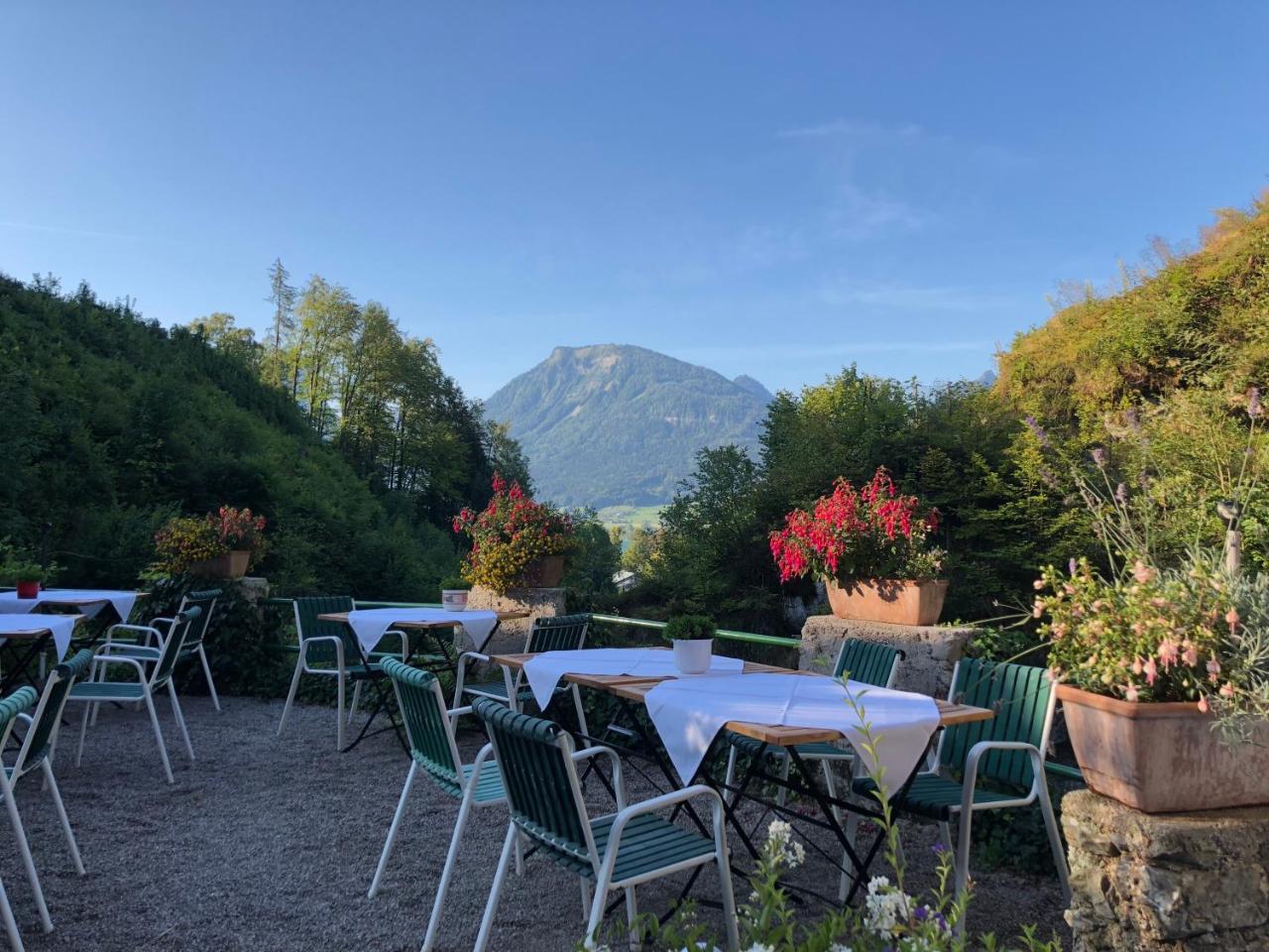 Hupfmuehle Pension Saint Wolfgang Esterno foto